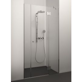 Glass Service Luisa 130cm 130LUI Shower Door Transparent Chrome | Stikla Serviss | prof.lv Viss Online