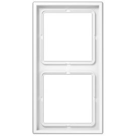 Jung LS 982 WW Surface-mounted Frame 2-gang, White (LS982WW) | Jung | prof.lv Viss Online