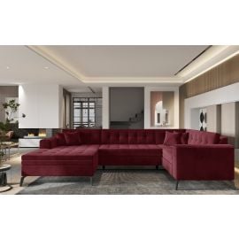 Eltap Montez Loco Corner Pull-Out Sofa 180x340x93cm Violet (CO-MON-LT-25LO) | Living room furniture | prof.lv Viss Online