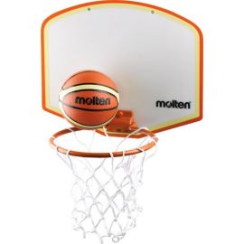 Molten Basketbola vairogs ar stīpu un tīklu Molten 28x15.5cm (835MOKB100V12)