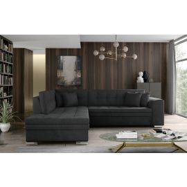 Eltap Pieretta Paros Corner Pull-Out Sofa 58x260x80cm, Grey (Prt_46) | Corner couches | prof.lv Viss Online