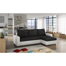 Eltap Livio Sawana/Soft Pull-Out Corner Sofa 57x237x90cm, Black (LIV22) | Sofas | prof.lv Viss Online