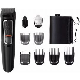 Philips Multigroom Series 3000 MG3740/15 Hair, Beard Trimmer Black (8710103794677) | Hair trimmers | prof.lv Viss Online