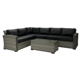 Home4you Geneva Garden Furniture Set Grey | Outdoor furniture sets | prof.lv Viss Online