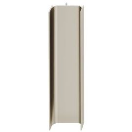 Hafele Roktura Rail C-shaped, Vertical, 2460mm, Inox (126.37.113) | Furniture handles | prof.lv Viss Online