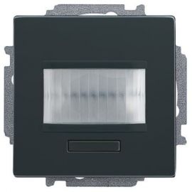 ABB MSA-F-1.1.1-81-WL Motion Detector/Wall Switch 1-way Black (2CKA006200A0083) | Smart lighting and electrical appliances | prof.lv Viss Online