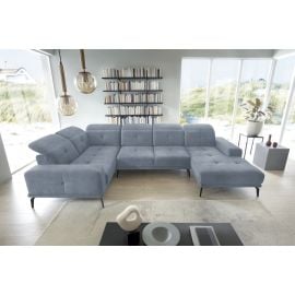 Eltap Neviro Loco Corner Sofa 201x350x77cm, Blue (CO-NEV-LT-03LO) | Corner couches | prof.lv Viss Online