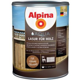Alpina Aqua Lasur for Wood Water-Based Stain | Wood treatment | prof.lv Viss Online