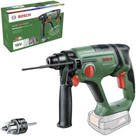 Bosch Universal Hammer 18V Battery-Powered Hammer Drill, Without Battery and Charger 18V (06039D6001) | Breakers and demolition hammers | prof.lv Viss Online
