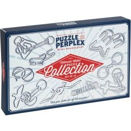 Galda Spēle Brain Games Puzzle And Perplex: Set Of 10 Metal Puzzles (Prp#2041) | Brain Games | prof.lv Viss Online