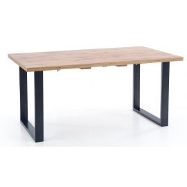 Halmar Venom Extendable Table 135x85cm, Oak/Black | Halmar | prof.lv Viss Online