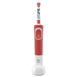 Braun Oral-B D100.413.2K Vitality D100 Kids Star Wars Electric Toothbrush for Kids Red (D100 Star wars) | Electric Toothbrushes | prof.lv Viss Online