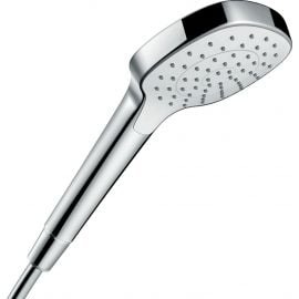 Hansgrohe Croma Select E 110 1jet Shower Head EcoSmart 9 l/min Chrome/White (26815400) | Faucets | prof.lv Viss Online