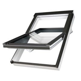 Fakro PTP-V U4 TopSafe Plastic Roof Window Profi | Built-in roof windows | prof.lv Viss Online