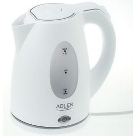 Электрический чайник Adler AD 1207 1,5 л белый | Мелкая бытовая техника | prof.lv Viss Online