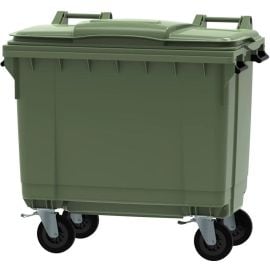 Otto Waste Container 660L, 121.5x79x106cm, Green (MGB660L) | Volume pricing | prof.lv Viss Online