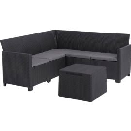 Keter Garden Furniture Set Claire Table + Sofa, Grey (17211549) | Outdoor furniture sets | prof.lv Viss Online