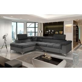 Eltap Eridano Inari/Soft Pull-Out Corner Sofa 202x275x90cm, Grey (ERI_46) | Corner couches | prof.lv Viss Online