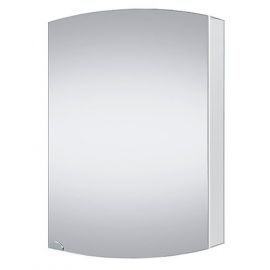 Riva KLV 50 Mirror Cabinet, White