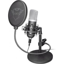 Trust GXT 252 EMITA Desk Microphone, Black (21753) | Trust | prof.lv Viss Online