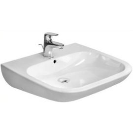 Duravit D-Code Washbasin for People with Limited Mobility White (23126000002) | Bathroom sinks | prof.lv Viss Online