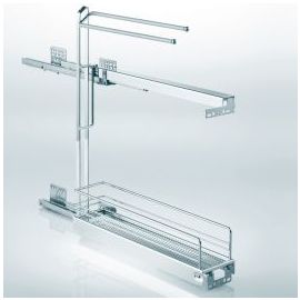 KESSEBOHMER Pull-out with Soft Close, for Towels, W = 112 mm, 90° (549.24.233) | Kessebohmer | prof.lv Viss Online