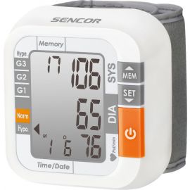 Sencor SBD 1470 Wrist Blood Pressure Monitor White/Gray | Blood pressure monitors | prof.lv Viss Online