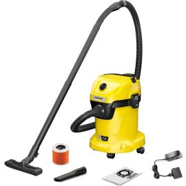 Karcher WD 3-18 Аккумуляторный пылесос стандартного набора черный/желтый (1.628-551.0) | Пылесосы | prof.lv Viss Online