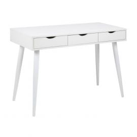 Журнальный столик Home4You Neptun, 110x50x77 см, белый (AC16335) | Косметические столы | prof.lv Viss Online