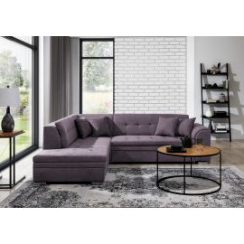 Eltap Pieretta Poco Corner Pull-Out Sofa 205x260x80cm Violet (Prt_121) | Corner couches | prof.lv Viss Online