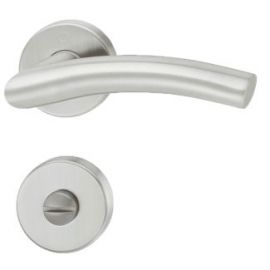 Hafele E1420Z/42KV/42KVS Door Handle for Indoor WC, Inox (902.93.985) | Door handles | prof.lv Viss Online