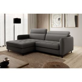 Eltap Gomsi Manhattan Corner Pull-Out Sofa 165x228x100cm, Grey (CO-GOM-LT-06MAN) | Corner couches | prof.lv Viss Online