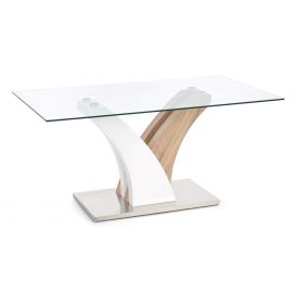 Журнальный столик Halmar Vilmer 160x90 см, стеклянный | Стеклянные столы | prof.lv Viss Online