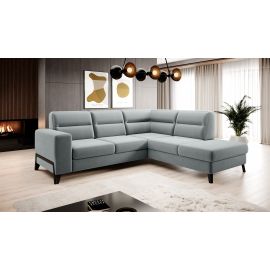 Eltap Cassara Savoi Corner Pull-Out Sofa 237x277x100cm, Grey (CO-CAS-RT-100SAV) | Corner couches | prof.lv Viss Online