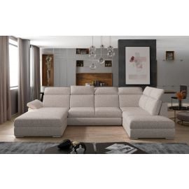 Eltap Evanell ArteA Corner Pull-Out Sofa 216x336x102cm, Beige (Evl_65) | Living room furniture | prof.lv Viss Online