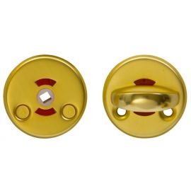 MP MUZ-06-WC BS Door Handle with Lock, Gold (9651) | Door handles | prof.lv Viss Online