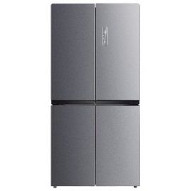 Midea Side-by-Side Refrigerator HQ-627WEN Silver (T-MLX35376) | Divdurvju, Side by Side ledusskapji | prof.lv Viss Online