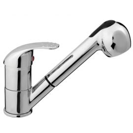 Rubineta Prince P-21 Sher Kitchen Faucet with Pull-Out Head Chrome (170228) | Kitchen mixers | prof.lv Viss Online