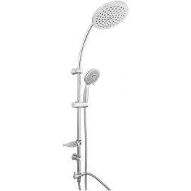 Shower System with Faucet Stream White/Chrome (174313) | Shower systems | prof.lv Viss Online