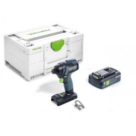 Akumulatora Triecienskrūvgriezis Festool TID 18 Basic, 18V + Dāvanā Akumulators BP 18 Li 4.0 HPC-ASI (577054) | Skrūvgrieži | prof.lv Viss Online