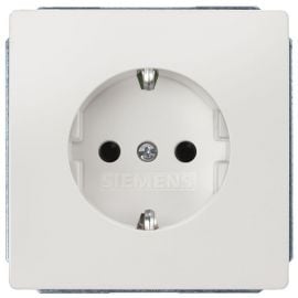 Siemens Delta Style Розетка с заземлением 1-п. с заземлением, белая (5UB1855) | Siemens | prof.lv Viss Online