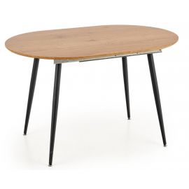 Halmar Colorado Extendable Table 120x80cm, Oak/Black | Kitchen tables | prof.lv Viss Online