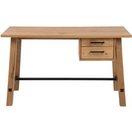 Home4You Stockholm Writing Desk, 130x60x75cm Oak (AC15837) | Desks | prof.lv Viss Online