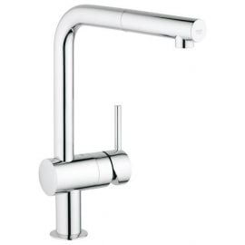 Grohe Minta 32168000 Kitchen Sink Mixer with Pull-Out Spray Chrome | Kitchen mixers | prof.lv Viss Online