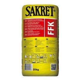 Sakret FFK Tile Adhesive with Improved Properties, Grey C2TE S1 25kg | Tile adhesives | prof.lv Viss Online