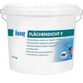 Гидроизоляция Knauf Flachendicht F из резинового каучука, 15 кг