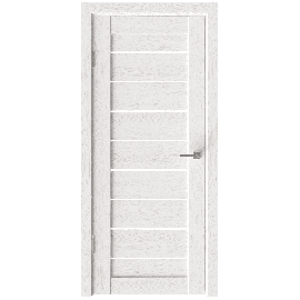 Ar PVC pārklājumu durvju komplekts Dora Flash-8 Latte | Laminated doors | prof.lv Viss Online