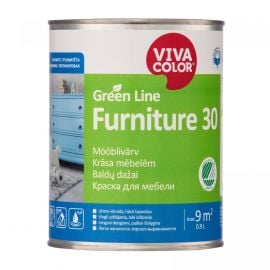 Krāsa Mēbelēm Vivacolor Furniture 30 A,pusmatēta | Krāsas, lakas, antiseptiķi, eļļas | prof.lv Viss Online