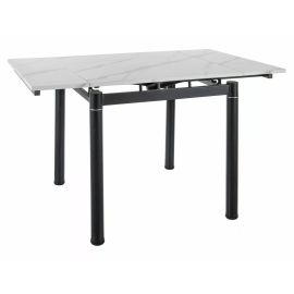 Virtuves galds Signal GD-082, 80x80-131x75cm, Marmora Balts (GD082BC80) | Virtuves galdi / ēdamgaldi | prof.lv Viss Online