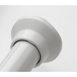 Gedy shower curtain rod 80/135, white | Shower curtain rods | prof.lv Viss Online